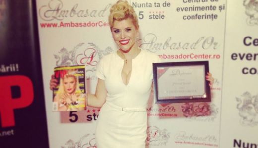 Loredana a fost premiata pentru promovarea Romaniei in lume!