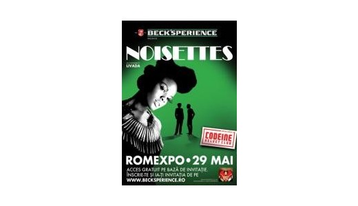 Noisettes canta pentru prima data in Romania, la Beckâ��sperience!