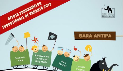 Vineeeeee vacanta cu trenul... "Antipa"!