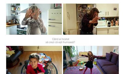 Dove Camera Shy evidentiaza un adevar universal: Femeile se ascund de aparatul de fotografiat si de propria frumusete!