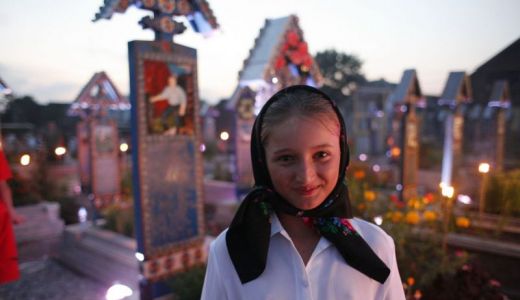 Festival de cântece şi dansuri tradiţionale la Săpânţa.