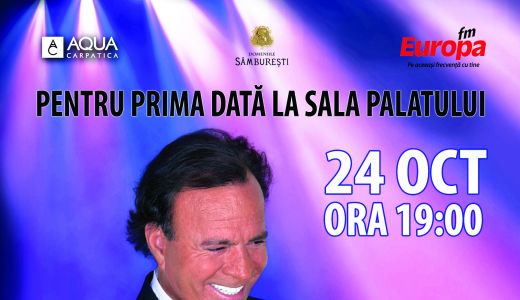 Biletele din categoria VIP  pentru concertul artistului Julio Iglesias sunt epuizate