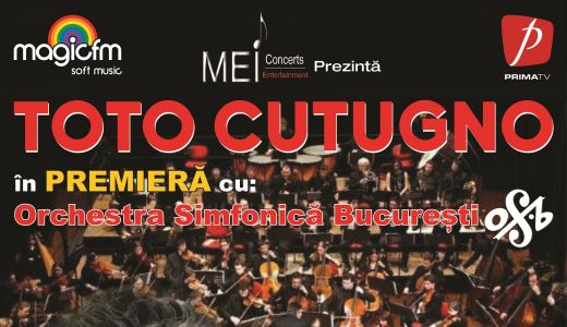 Dupa 20 de ani, Toto Cutugno revine la Brasov in data de 5 noiembrie, la Sala Sporturilor!