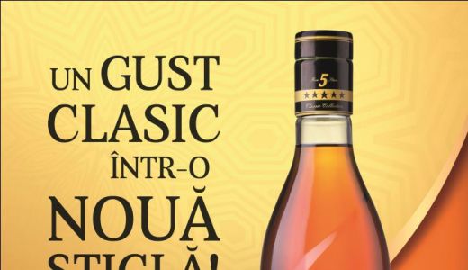 Cel mai bine vandut brandy din Romania are o noua sticla