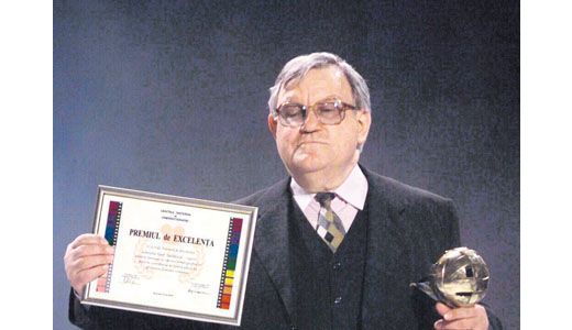 Geo Saizescu, la finalul "filmului".