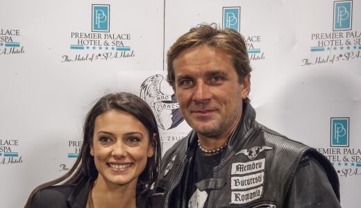 O coloana de 110 de motociclisti a anuntat lansarea trailerului filmului "Ultimul Zburator"