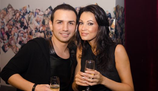 Nicoleta Luciu i-a adus tortul lui Marcko