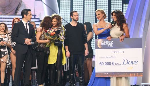 Dove sustine implinirea visului castigator al emisiunii ”Dansez pentru tine”