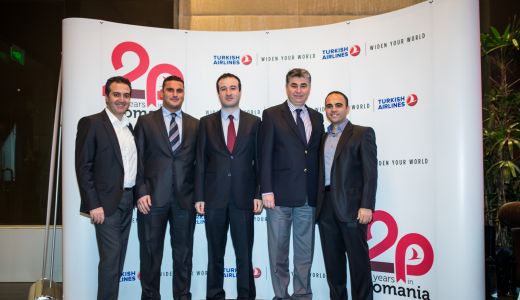 Turkish Airlines in Romania - 20 de ani de calatorii
