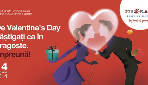 De Valentine's Day, la Sun Plaza Shopping Center, indragostitii castiga ca in dragoste. Impreuna!