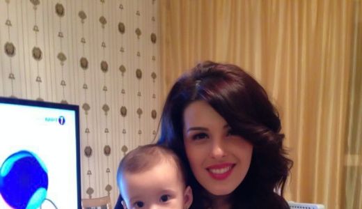 Diana Bisinicu se pregateste sa-si sarbatoresca fetita!.