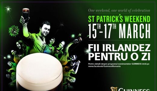Peste 100.000 de romani au sarbatorit weekend-ul de St. Patrick's Day cu Guinness