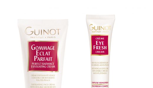 NOU de la Guinot: Eye Fresh si Gommage Eclat Parfait