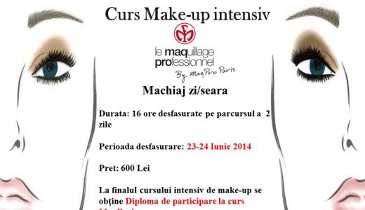 Cursurile de make-up intensiv - Maqpro