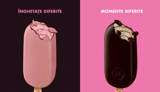 Pink and Black si-au dezvaluit identitatea: Vedetele verii sunt cele mai noi sortimente de inghetata de la Magnum!