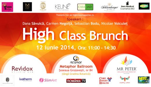 Carmen Negoita si Dana Savuica va invita la High Class Brunch!
