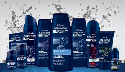 Farmec lanseaza Gerovital H3 MEN,  gama completa de ingrijire pentru barbati