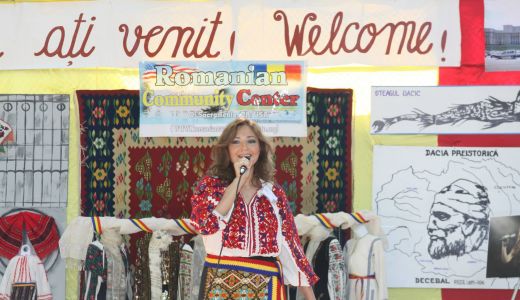 Abigail, gazda unui festival romanesc in California