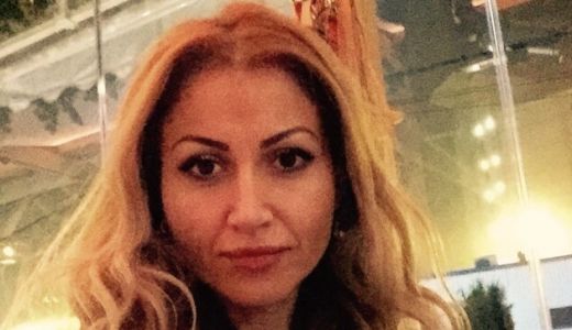 Anamaria Ferentz, zi de nastere cu familia, la munte