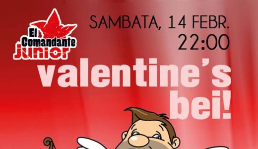 Valentine's Bei in El Comandante Junior