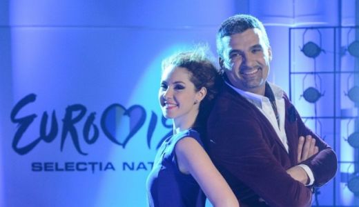 Aurelian Temisan Canta alaturi de o "carcotasa" la Eurovision!