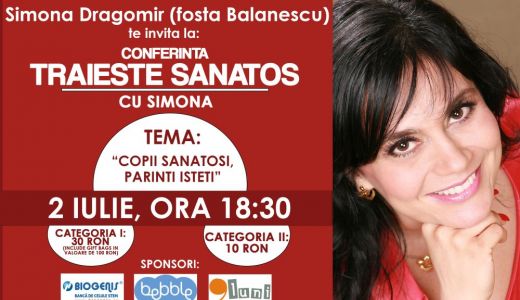 Simona Dragomir te invata cum sa iti ingrijesti copilul!