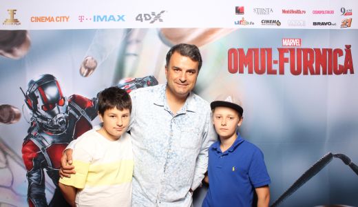 Vedetele au urmarit in avanpremiera filmul "Ant-Man/Omul Furnica"